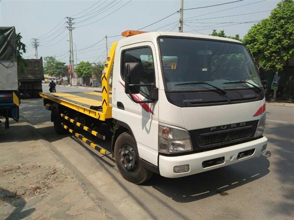 Xe Cứu Hộ Giao Thông FUSO Sàn Trượt